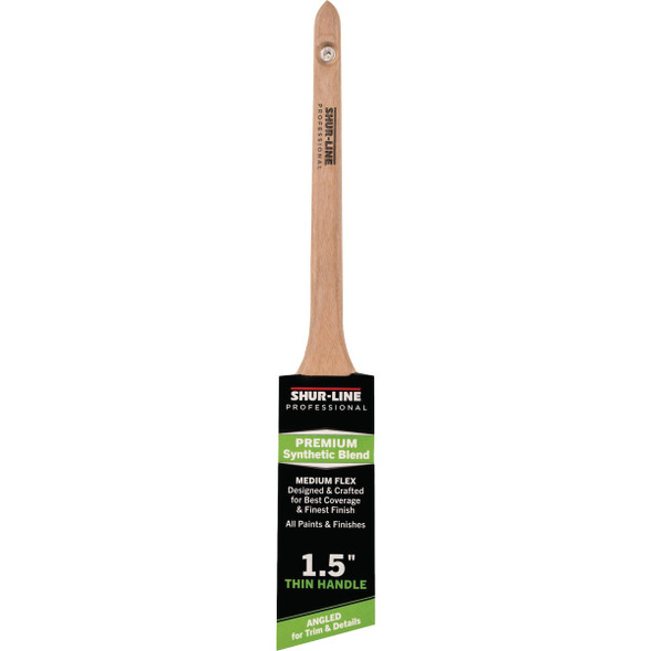 Shur-Line Pro 1 1/2 In. Thin Angle Paint Brush 30031109