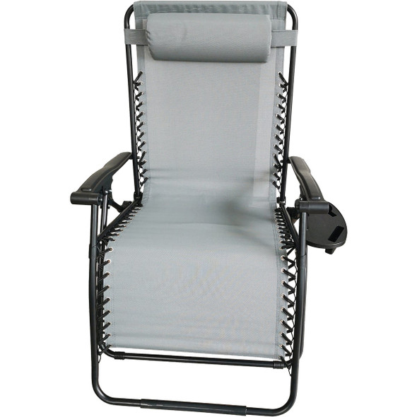 Four Seasons Courtyard Sunny Isles Graphite XL Zero Gravity Chair RXTV-1921-XL-G