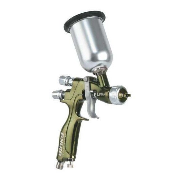 Binks Conventional Spray Gun,Mdm,Gravity,4 oz. 1466-12LV-B1S