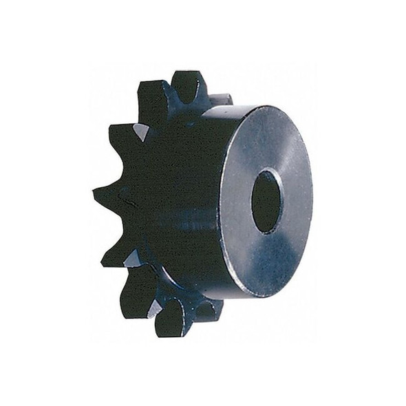 Tsubaki Sprocket, Plain, 35 Chain Size, 1/2 Bore Dia., 24 # of Teeth 35B24