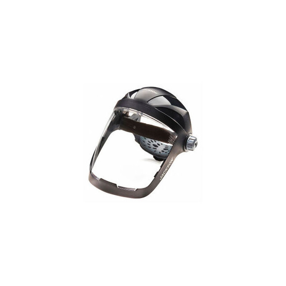 Jackson Safety Premium Ratcheting Headgear Face Shield with Clear Tint Anti-Fog