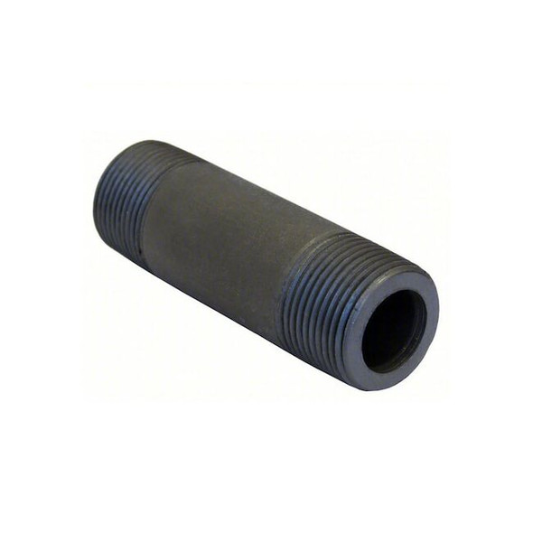 Beck Pipe Nipple, Steel, 1 in, NPT x NPT 0332819408