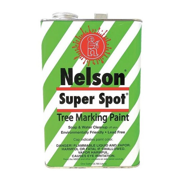 Nelson Paint Tree Marking Paint, 1 gal., Yellow, Solvent -Based 23 21 GL YELLOW