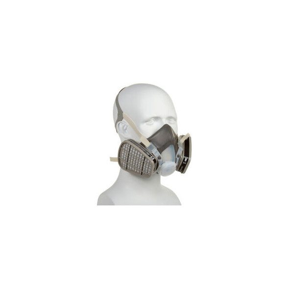 3M 5000 Series Half Facepiece Disposable Respirators OV Large 5301