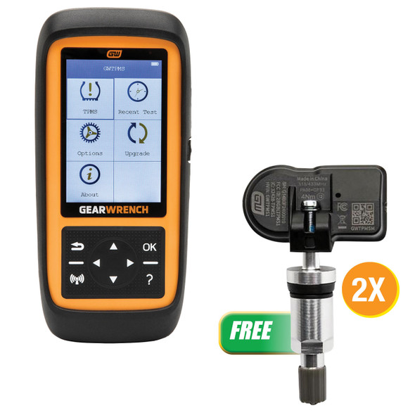 Buy(1) TPMS PROGRAMMING & DIAGN OSTICS TOOL Get(2) Universal Programmable Metal TPMS Sensor 20 Pack GWTPMSMP