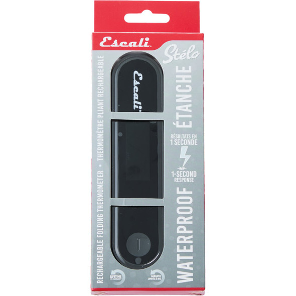 Escali Stelo Digital Instant Read Waterproof Folding Thermometer DH10 631804