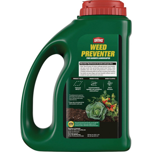 Ortho 5 Lb. Weed Preventer for Garden Landscapes 4618205 717124