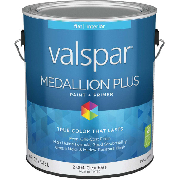 Medallion Plus Int Flat Clr Base Paint 028.0021004.007