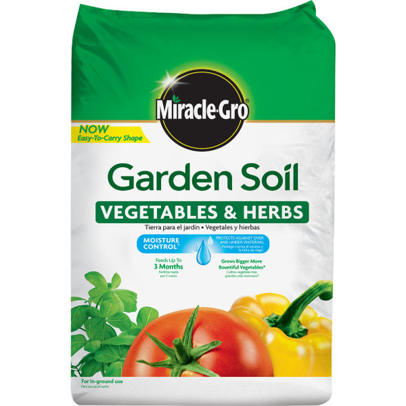 Miracle-Gro 1.5 Cu. Ft. Vegetables & Herbs Garden Soil 73759430