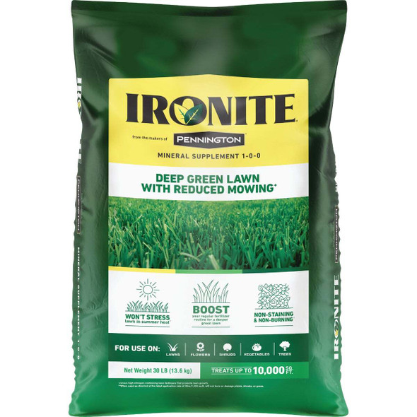 Ironite 30 Lb. 10,000 Sq. Ft. Coverage Soluble Iron 100544884