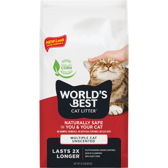 Kent World's Best Cat Litter 15 Lb. Cat Litter 8042