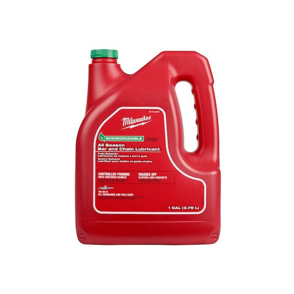 Milwaukee Tool Bar and Chain Oil,1 gal 49-16-2841
