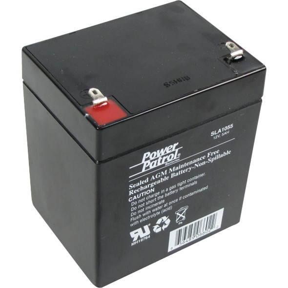 Interstate All Battery Power Patrol 12V 5A Rechargeable Security System Battery