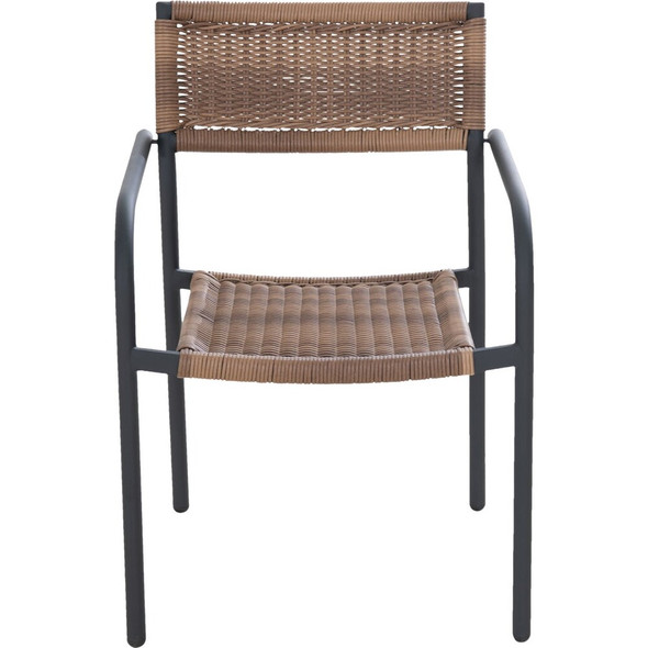 SunJoy Brn Wickr Stackng Chair A211346000 861397