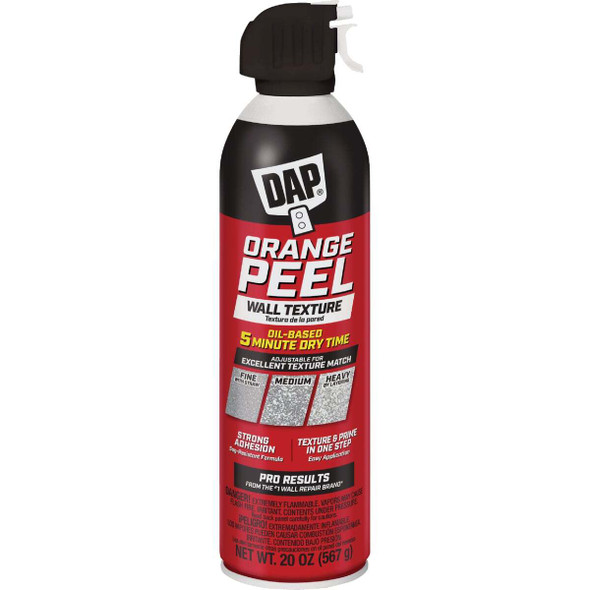 Dap 20 Oz. Orange Peel Oil Base Wall Spray Texture 7079850016