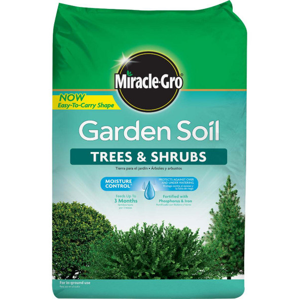 Miracle-Gro 1.5 Cu. Ft. Trees & Shrubs Garden Soil 70356430