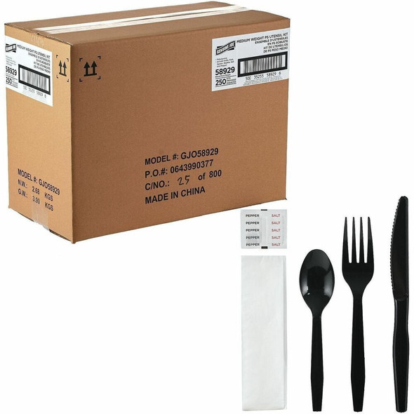 Genuine Joe  Cutlery Set 58929