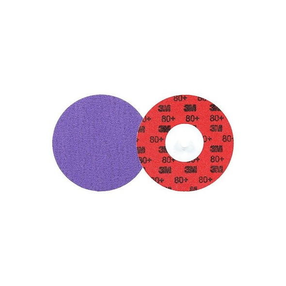 3m Cubitron Quick-Change Disc,Ceramic,3 in Dia.,PK50 7100332405