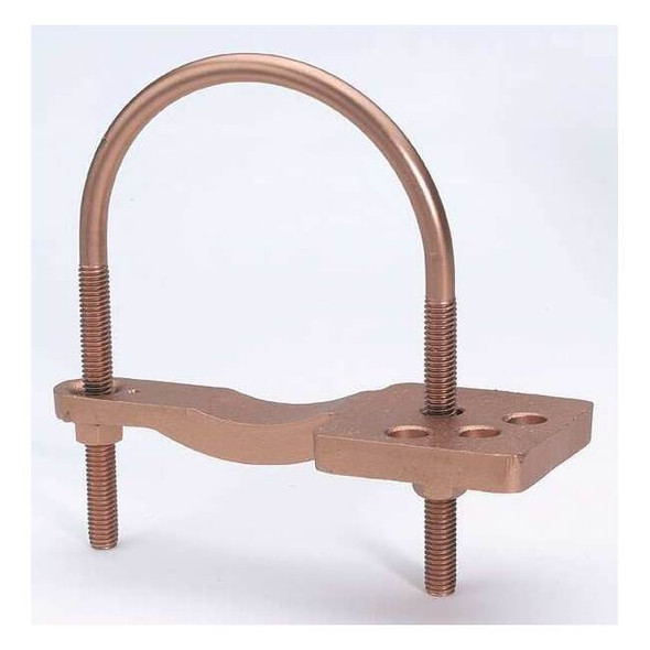 Burndy Pipe Ground Clamp,8In GAR3905TC
