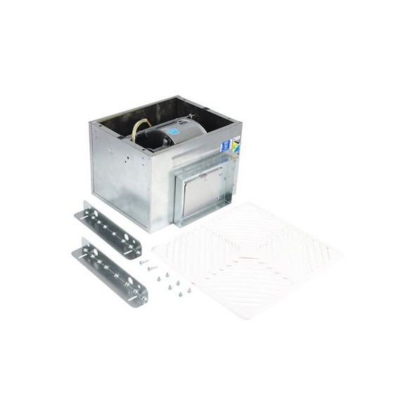 Bath Exhaust Fan, 130 cfm cfm, 8 x 6 in Duct Dia., 115 V, Without Light