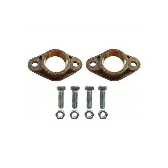 Bell & Gossett Flange,StainlessSteel,FNPT,1in,PK2 101505LF