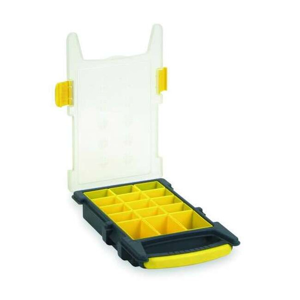 Compartment Box with 1 compartments, Plastic, 2-7/16" H x 13-3/8 in W
