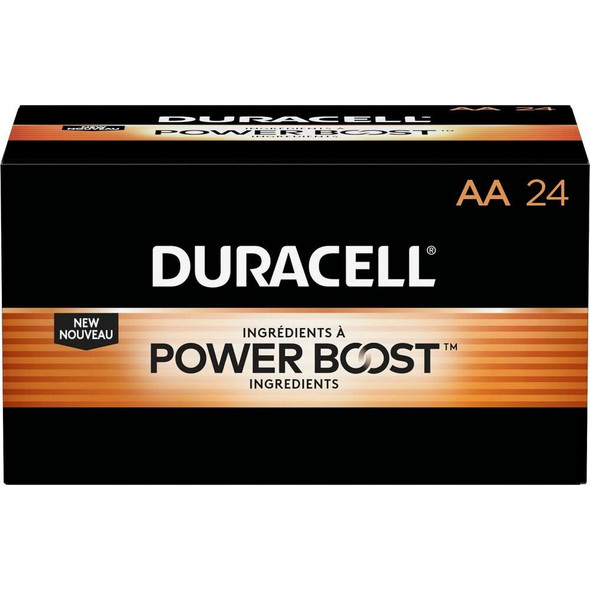 Duracell Coppertop Alkaline AA Batteries - For Multipurpose - AA - 24 / Box