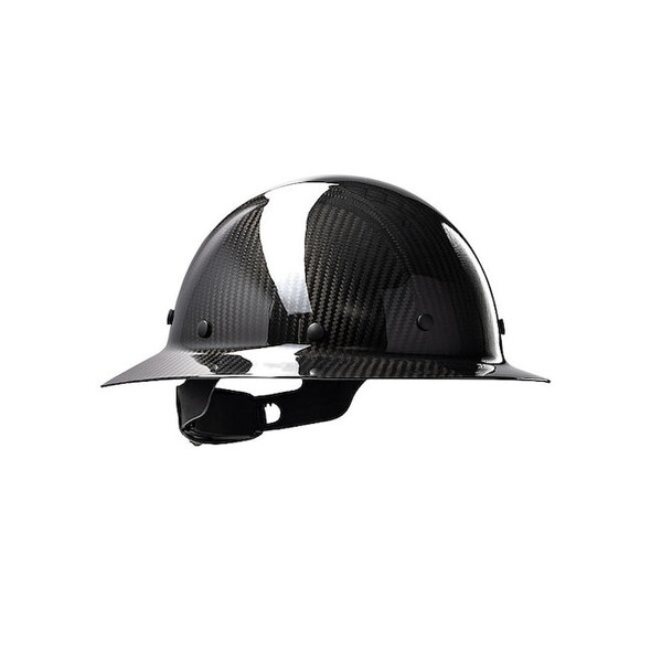 Hard Hat, Carbon Fiber, 8 Point Ratchet, Type 1, Class C, Black