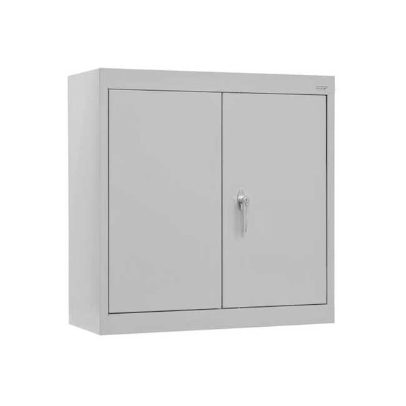 Heavy Duty Welded Steel Wall-Mount Storage Cabinet, 30x12x26, Dove Gray