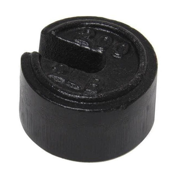 Rice Lake Weighing Systems Weight,Slotted,200x2lb,Cast Iron,Class7 10158