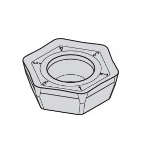 Widia Milling Insert,Hexagon 2957546 Pack of 5