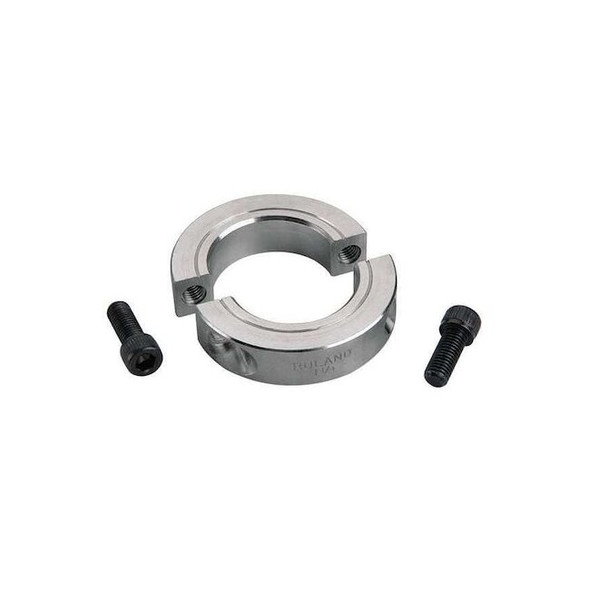Ruland Shaft Collar,Clamp,2Pc,7mm,2024 Aluminum MSP-7-A Pack of 2