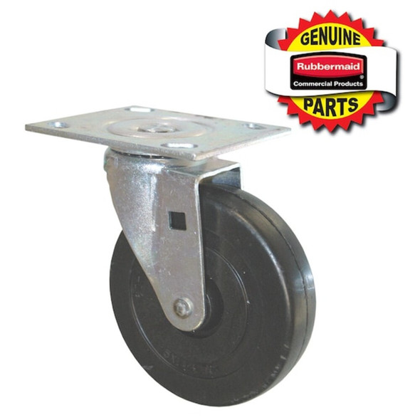 Rubbermaid Commercial Swivel Plate Caster GRFG4402L10000