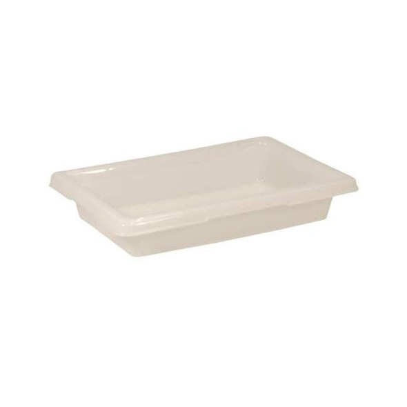 Rubbermaid Commercial Food Box Food/Tote Box, White, Polyethylene FG350700WHT