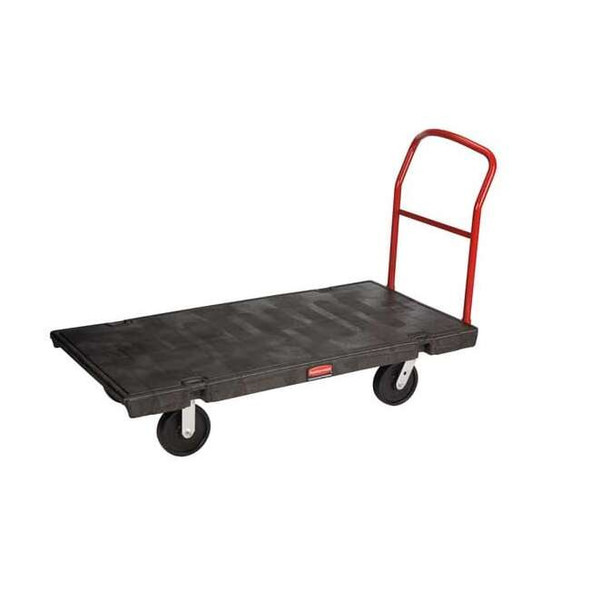 Rubbermaid Commercial Standard Platform Truck,2500 lb. FG447100BLA