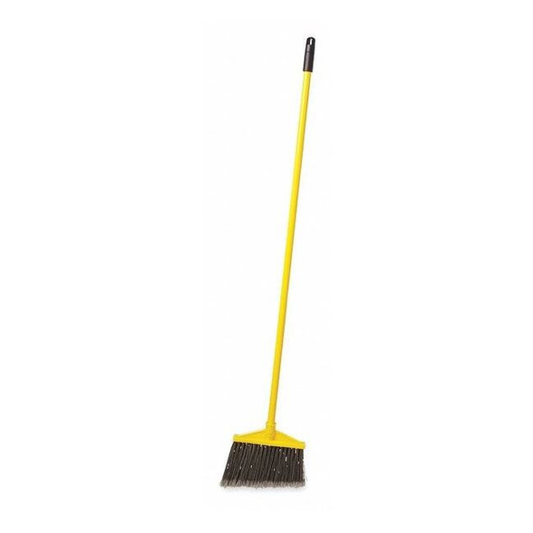 Rubbermaid Commercial 11 Sweep Face Angle Broom, Synthetic, Gray FG637500GRAY