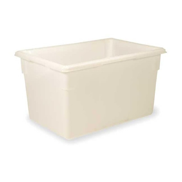 Rubbermaid Commercial Box, Food/Tote, 21.5 gal FG350100WHT