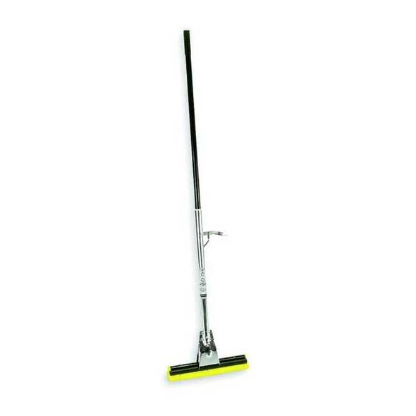 Rubbermaid Commercial Sponge Wet Mop, Snap On Connection, Yellow FG643500BRNZ