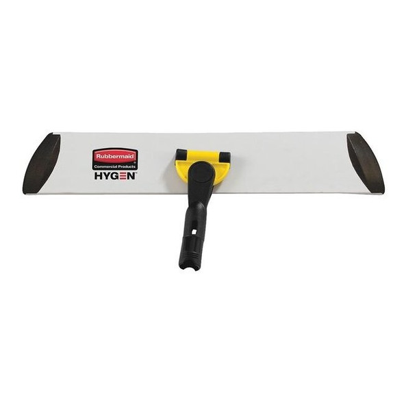 Rubbermaid Commercial 17" Pad Holder, Gray, Yellow, Aluminum FGQ56000YL00