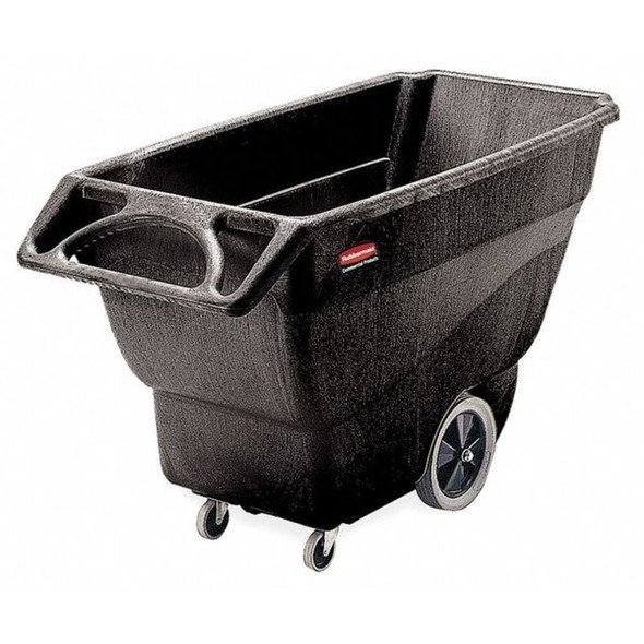 Rubbermaid Commercial TiltTruck,573-8in,267-8in,Black,850lb FG9T1400BLA