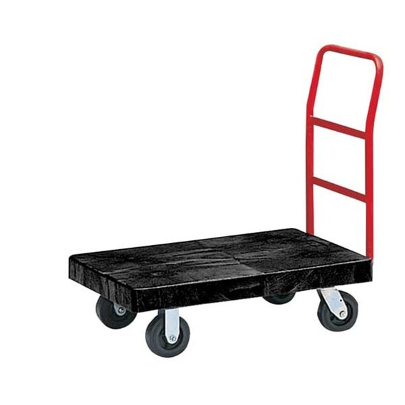 Rubbermaid Commercial Standard Platform Truck,2000 lb. FG443600BLA