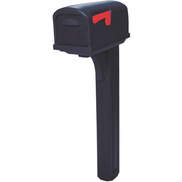 Gibraltar Classic Black Mailbox & Post GCL100BAM