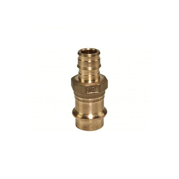 Uponor Strt, Brass, Barbed 1/2", Press-fit 1/2" LFP4515050