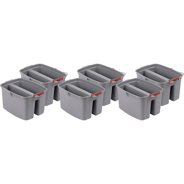 Rubbermaid Commercial  Double Pail 262888GYCT