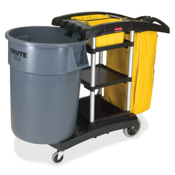 Rubbermaid Commercial  Janitorial Cart 9T7200BK SPR-RCP9T7200BK