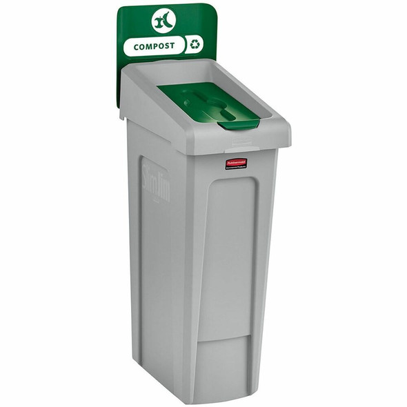 Rubbermaid Commercial Slim Jim Recycling Container 2185051
