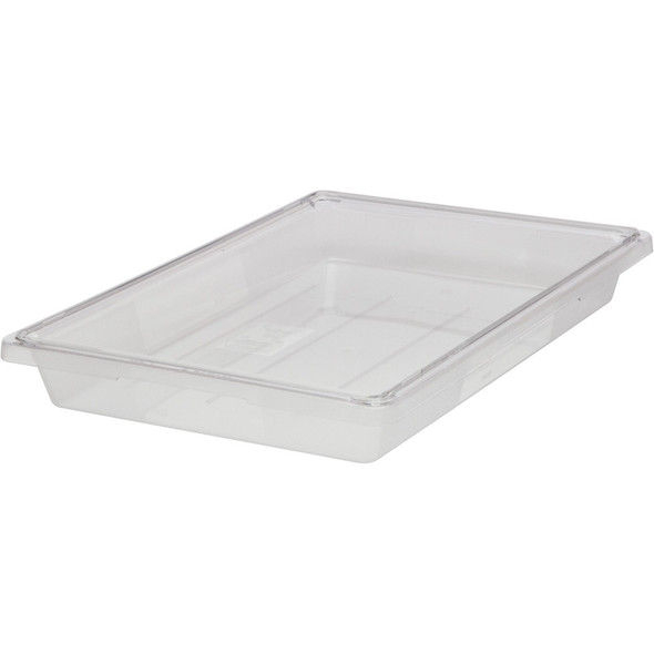 Rubbermaid Commercial 5 Gallon Food/Tote Box - Food - Clear - 1 Each