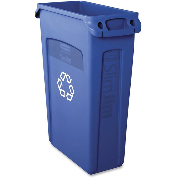 Rubbermaid Commercial Slim Jim Recycling Container 354007BE