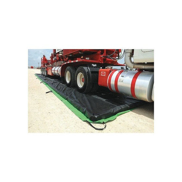 Ultratech Spill Cont. Berm,Foam Wall,359 gal.,PVC 8475