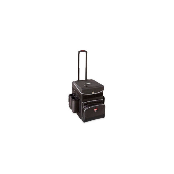 Rubbermaid Medium Executive Quick Cart 1902466 - Dark Gray